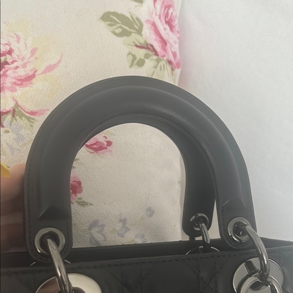 Christian Dior Lady Dior ABC black gunmetal hardware - Picture 7 of 15
